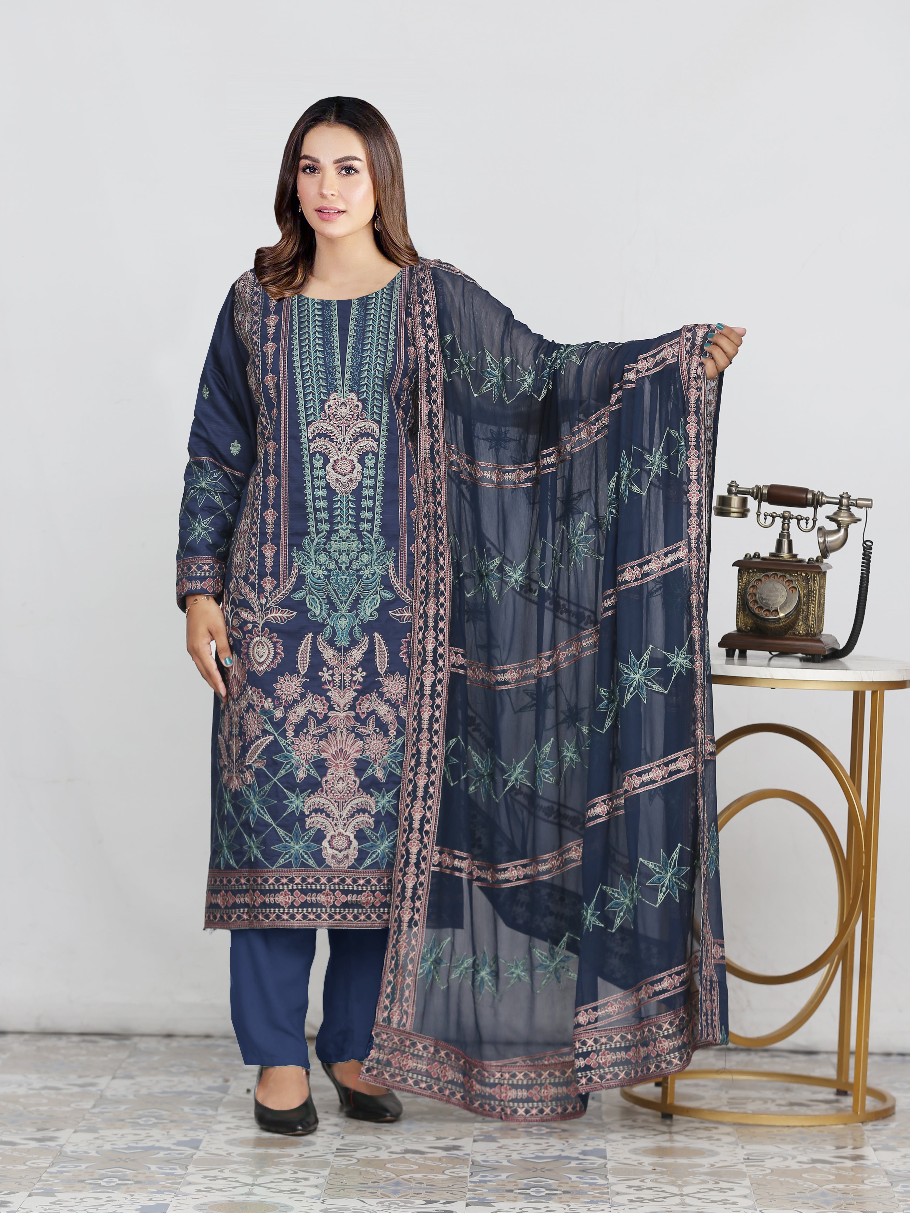 MULAKAT DG-870J ( Unstiched Doria Viscose Collection)