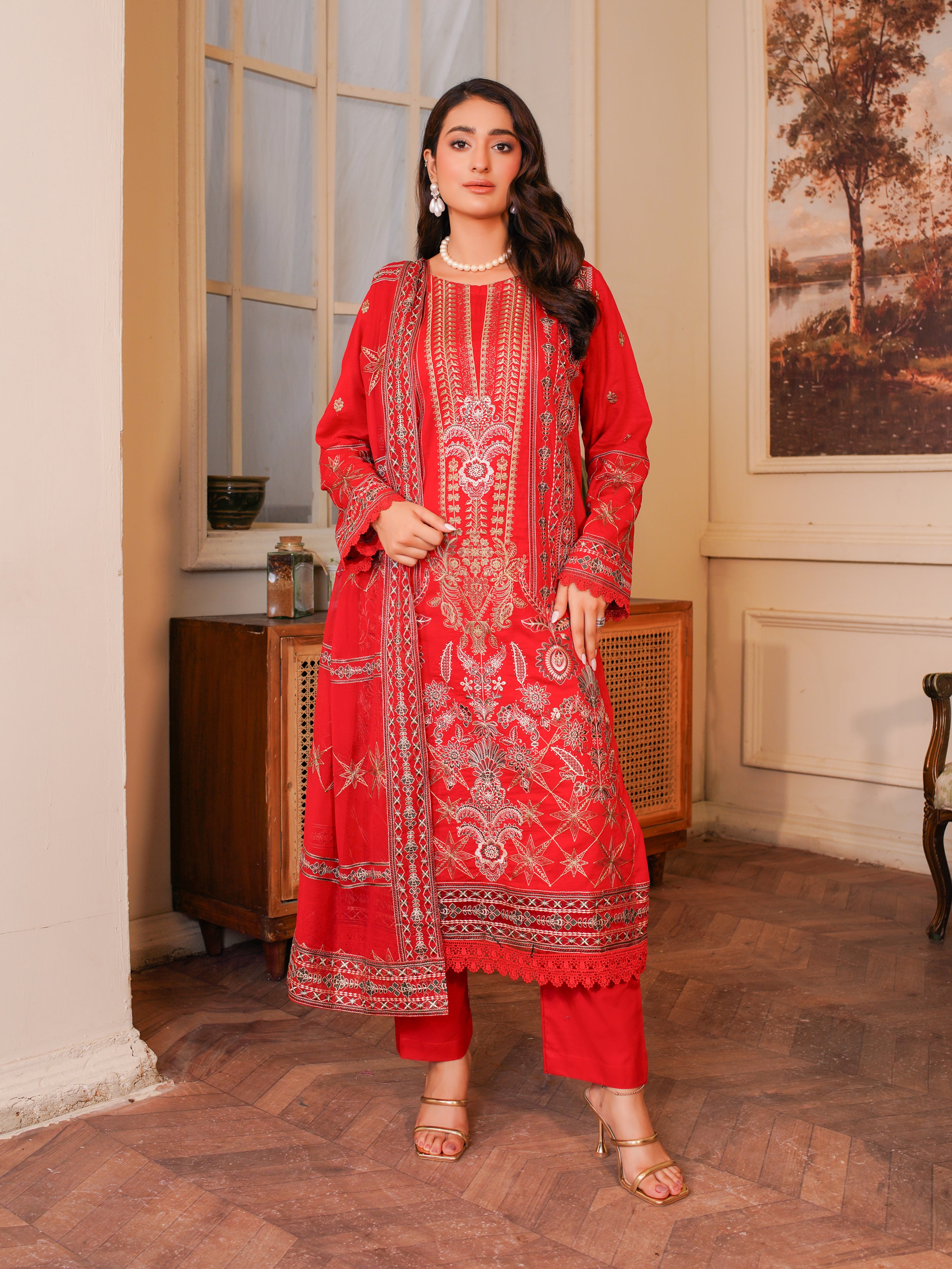 MULAKAT DG-870M ( Unstiched Doria Viscose Collection)