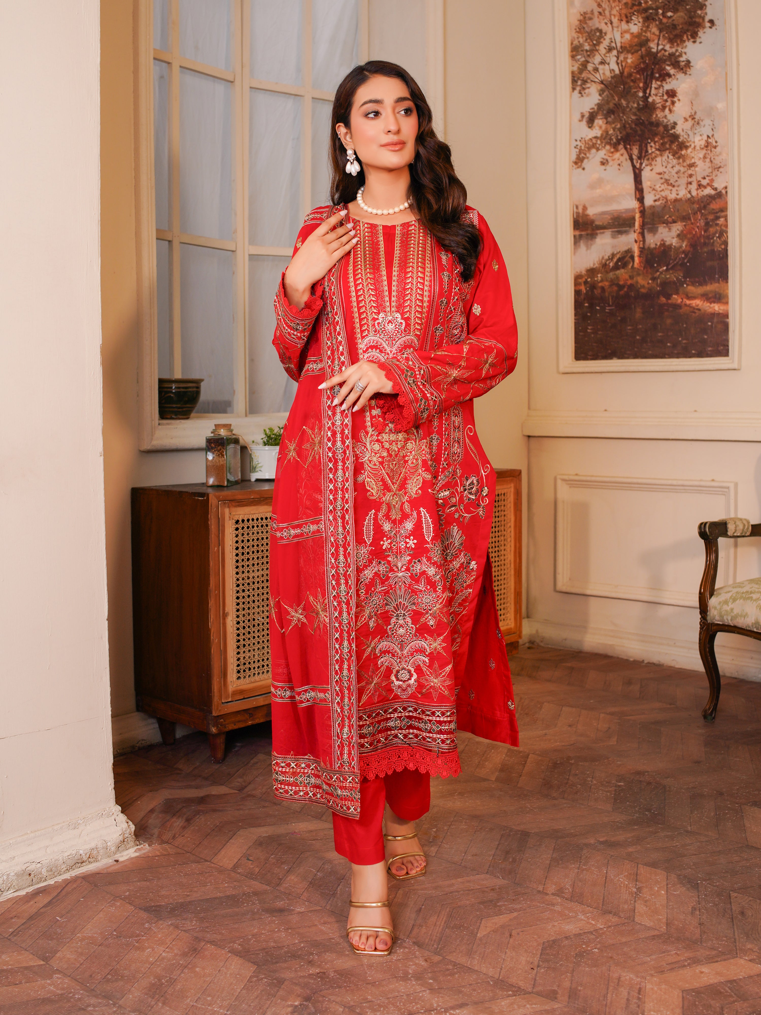 MULAKAT DG-870M ( Unstiched Doria Viscose Collection)