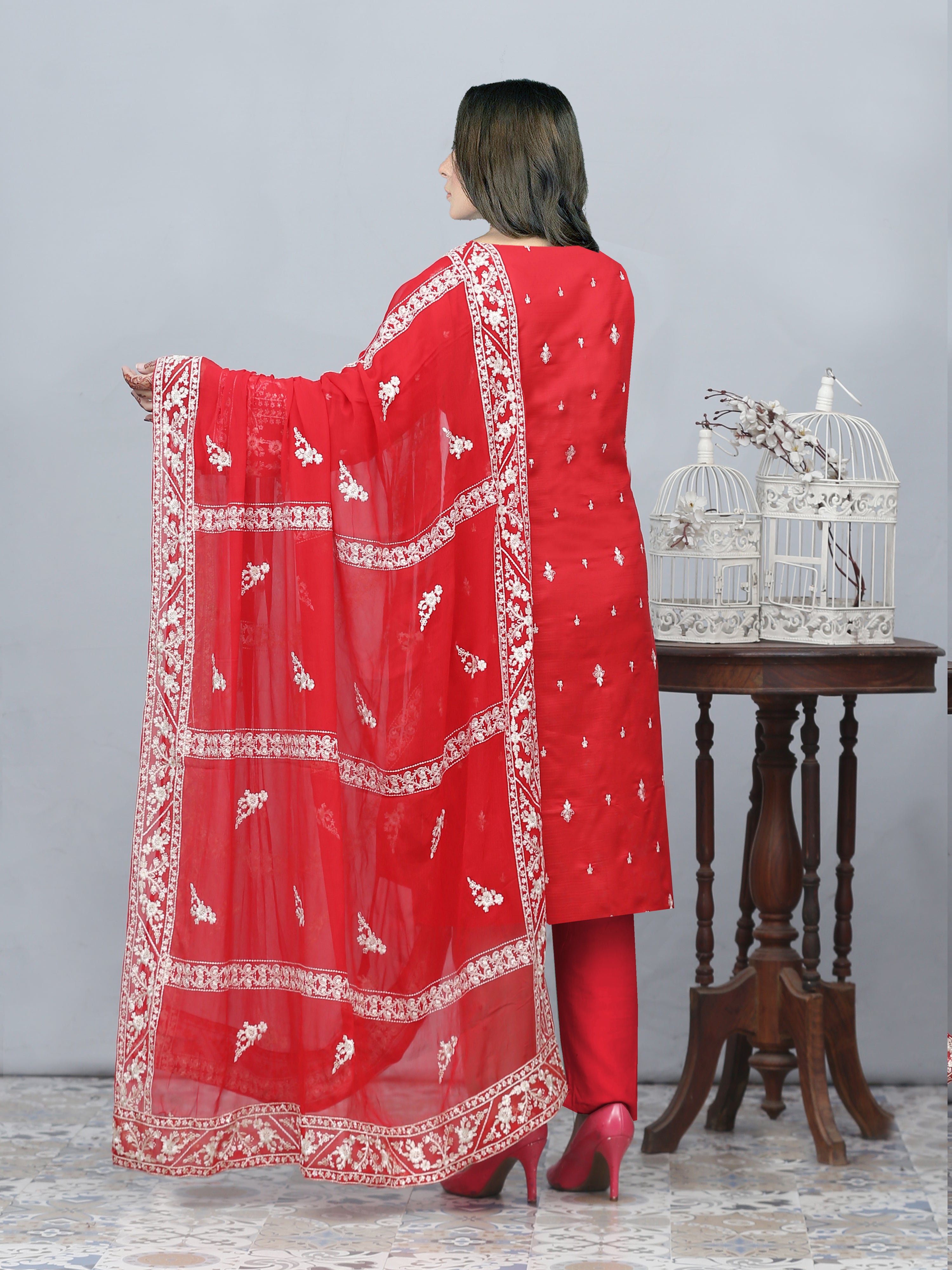 ANMOL 875-E (Unstitched Doria Viscose Collection)