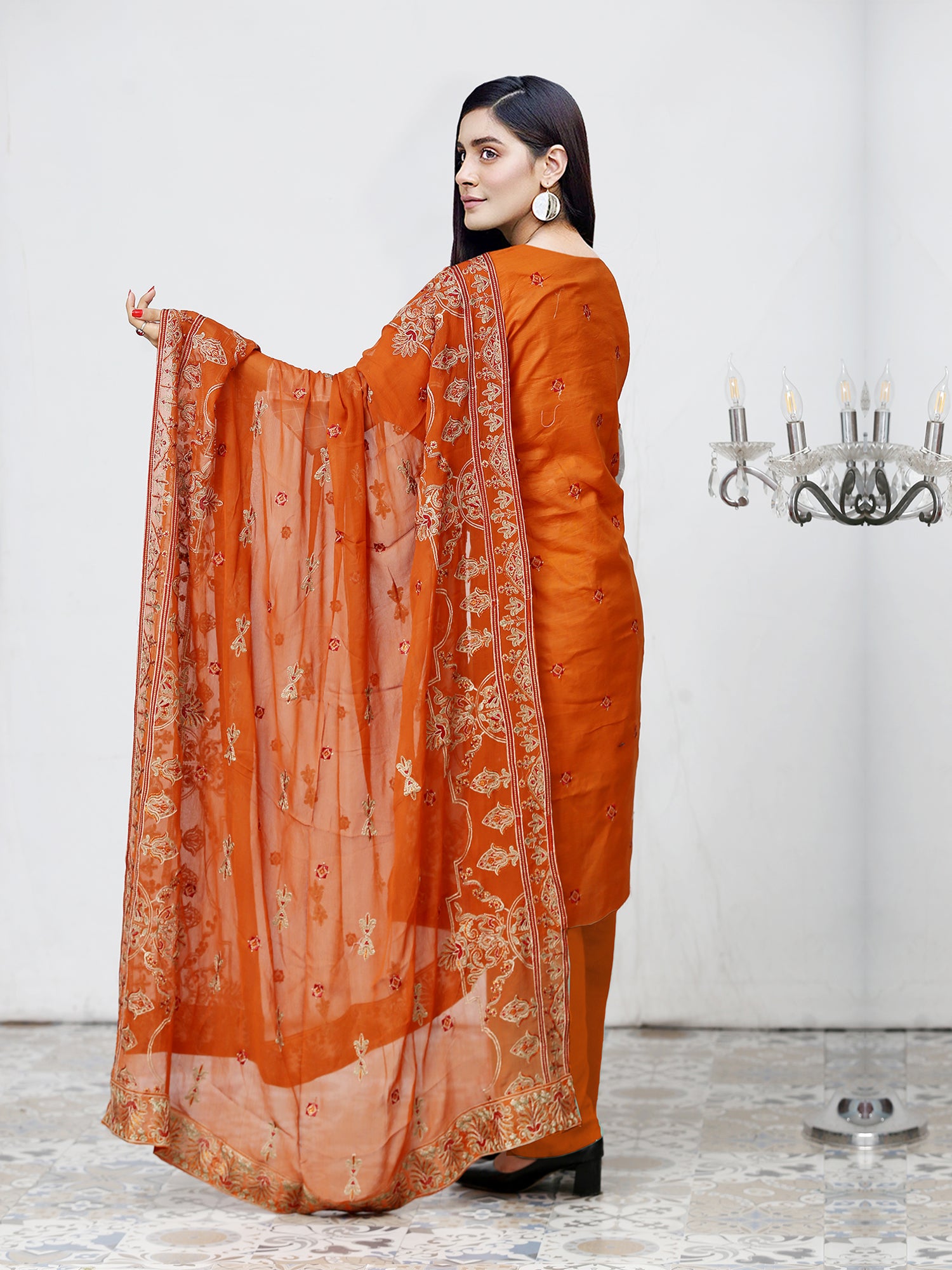 DIL-E-KHAS DG-853N (Unstitched Doria Viscose Collection)
