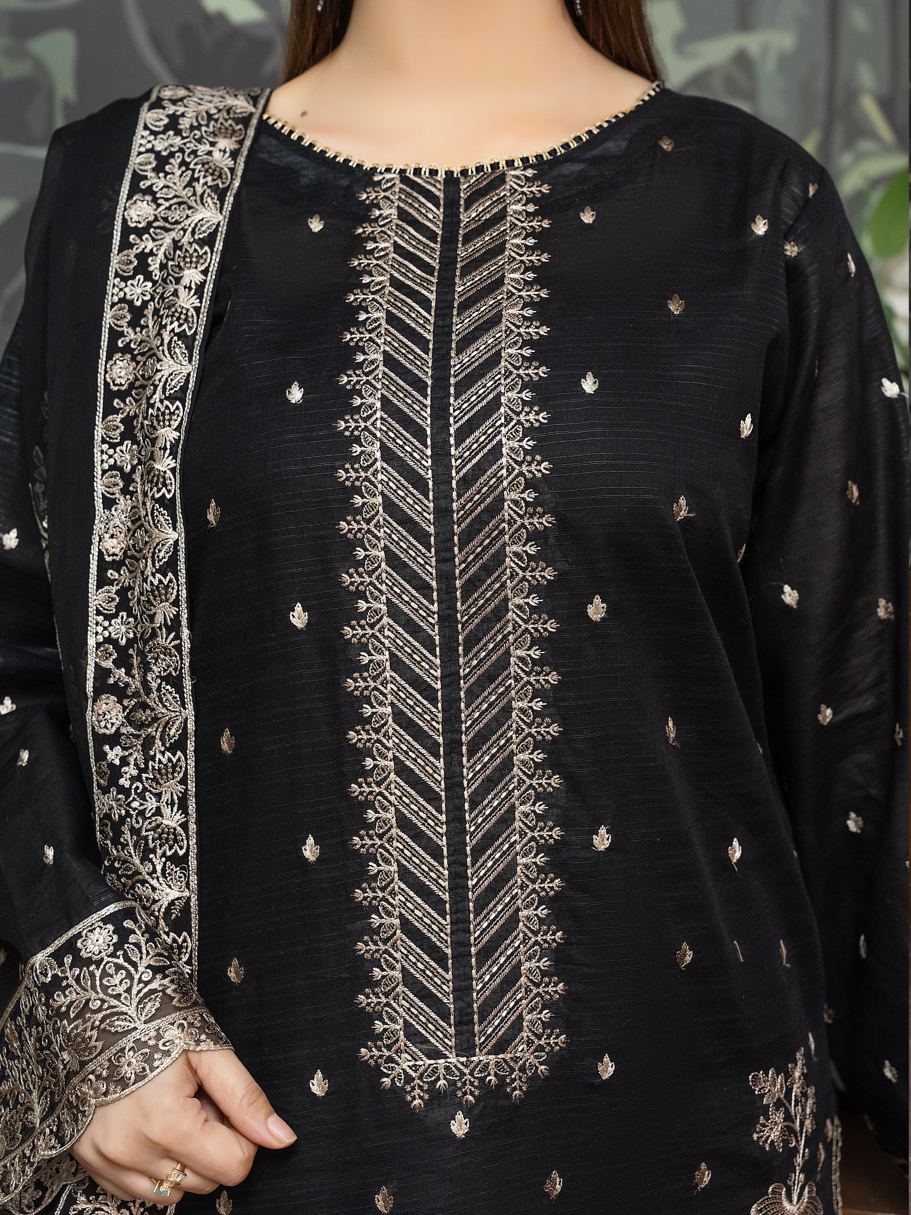 MAYAL DG-909A1 Unstitched LAWN Collection