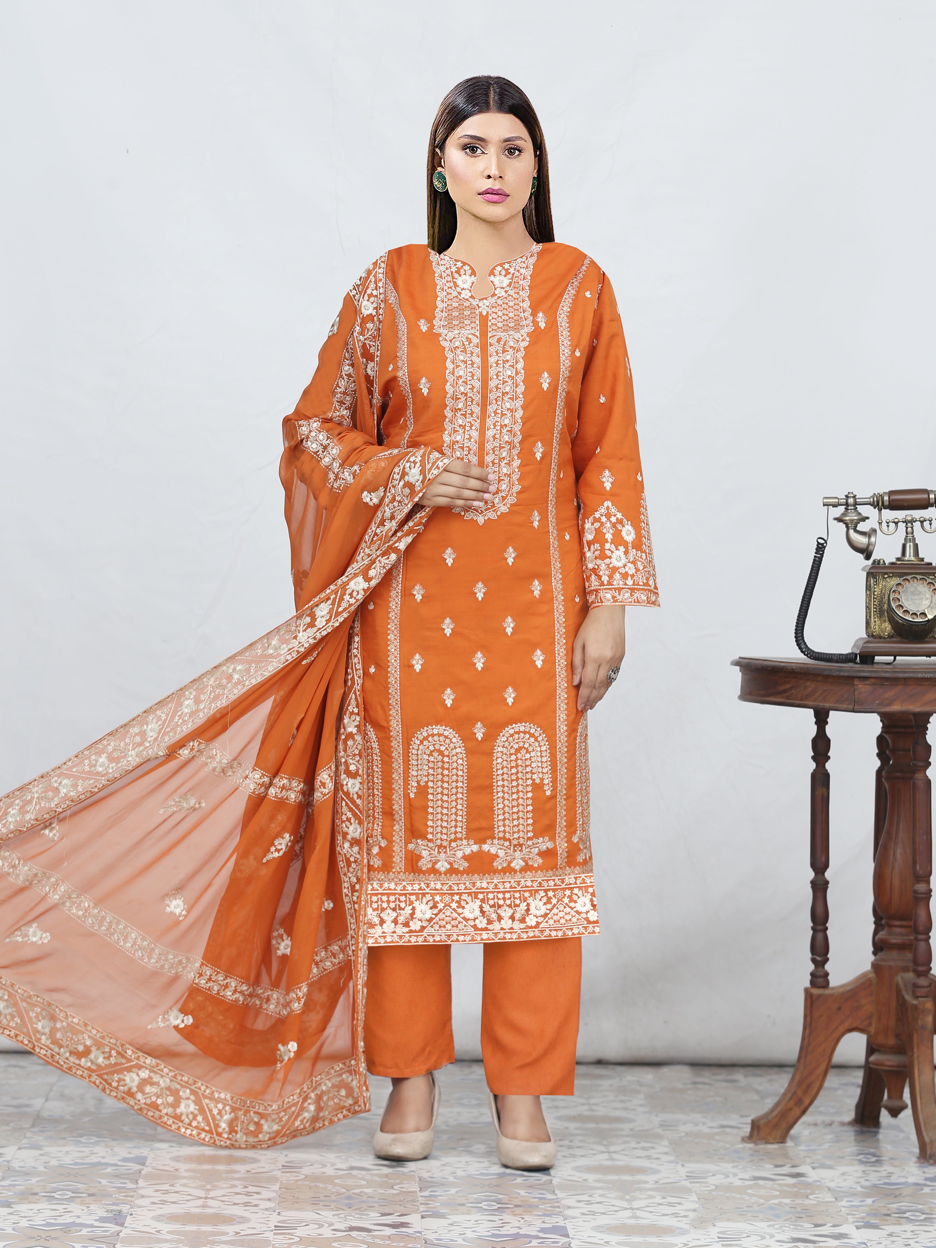 ANMOL 875-I (Unstitched Doria Viscose Collection)