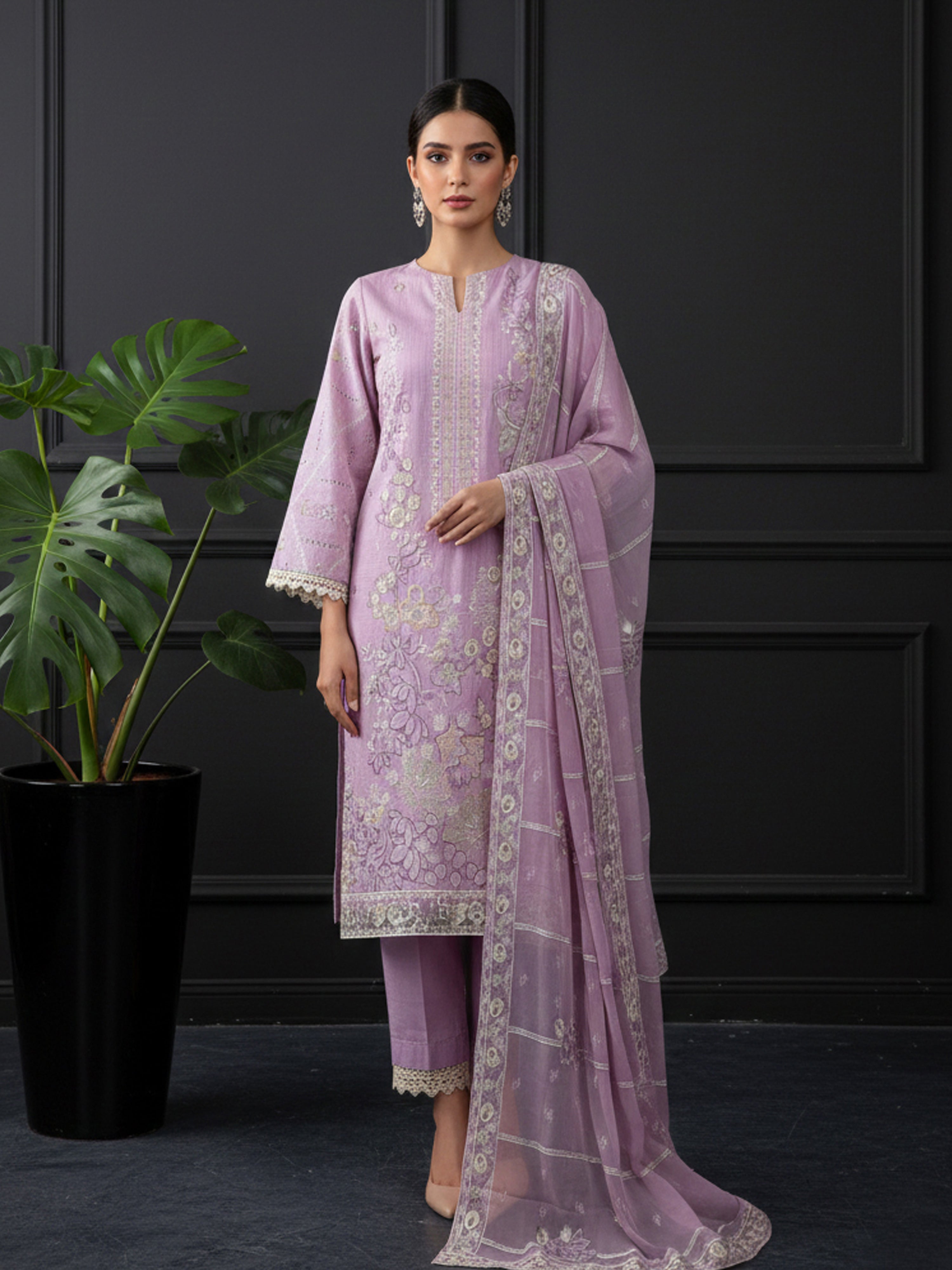 SAIRA DG-889A11 Unstitched LAWN Collection