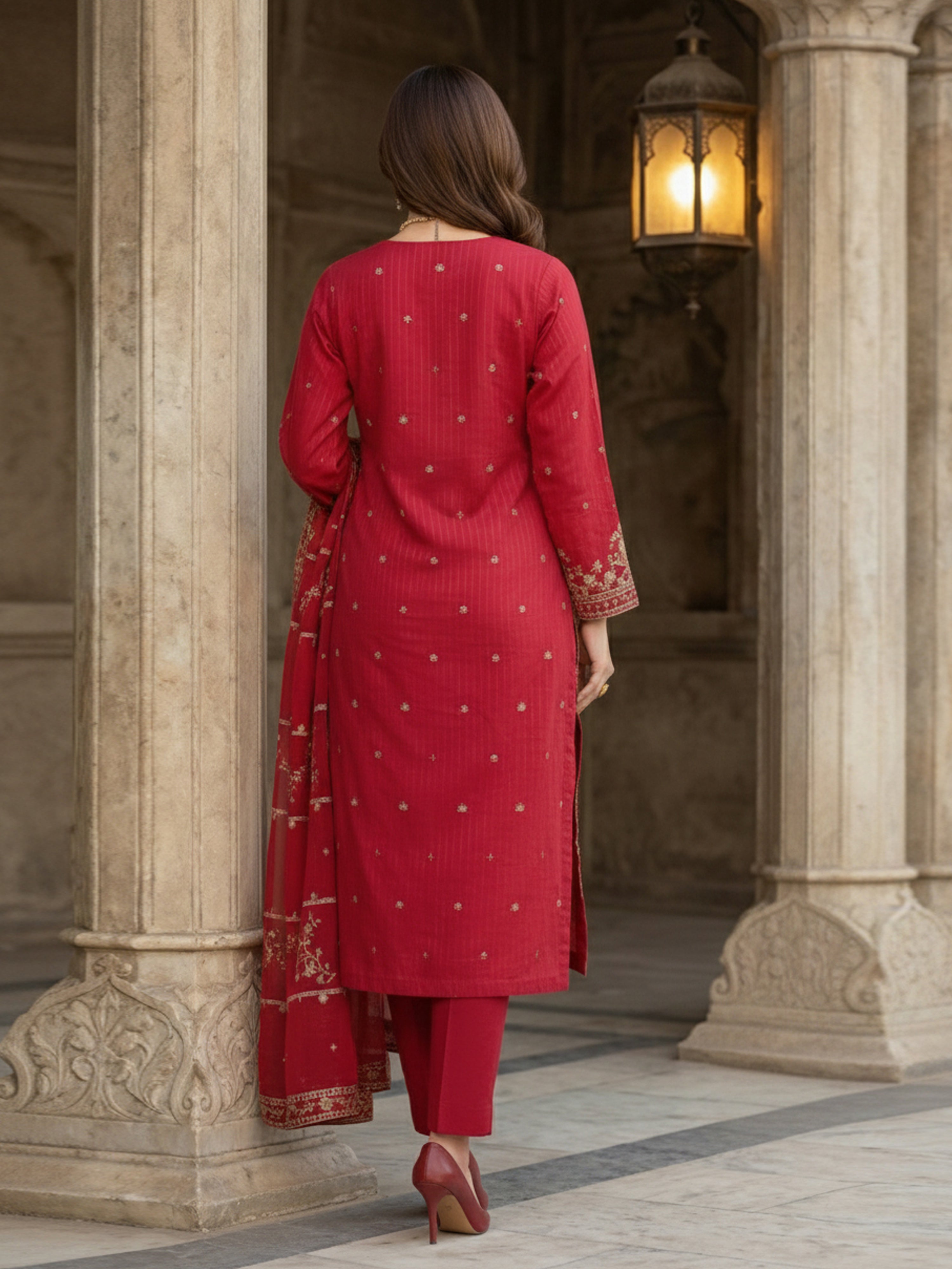 PEHCHAN DG-908A2 Unstitched LAWN Collection