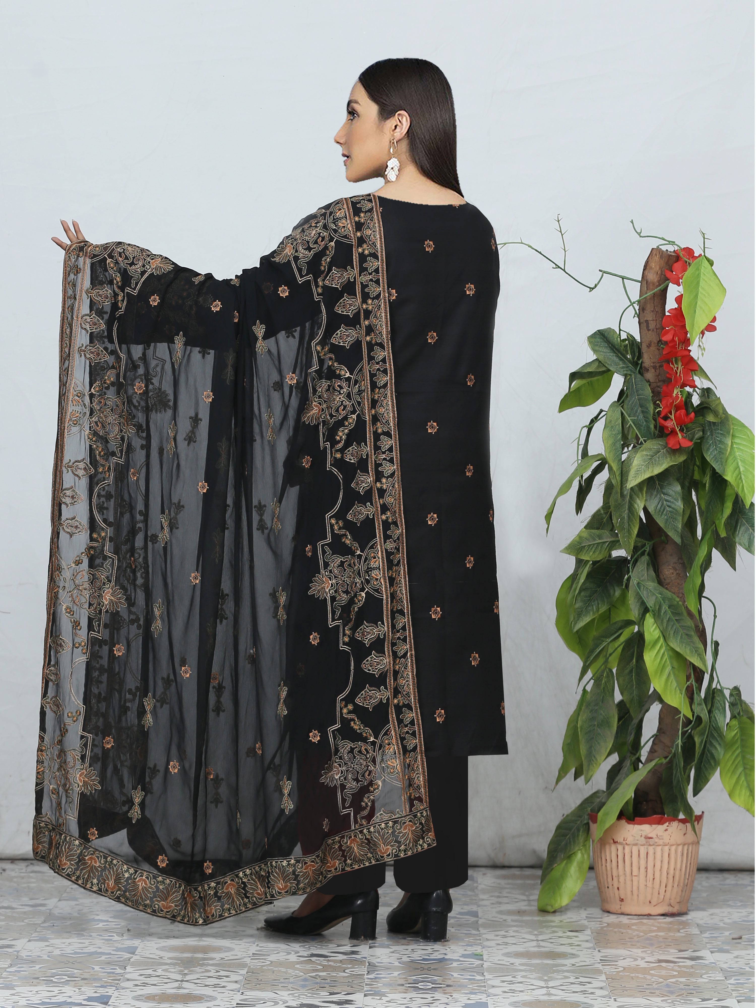 DIL-E-KHAS DG-853O (Unstitched Doria Viscose Collection)