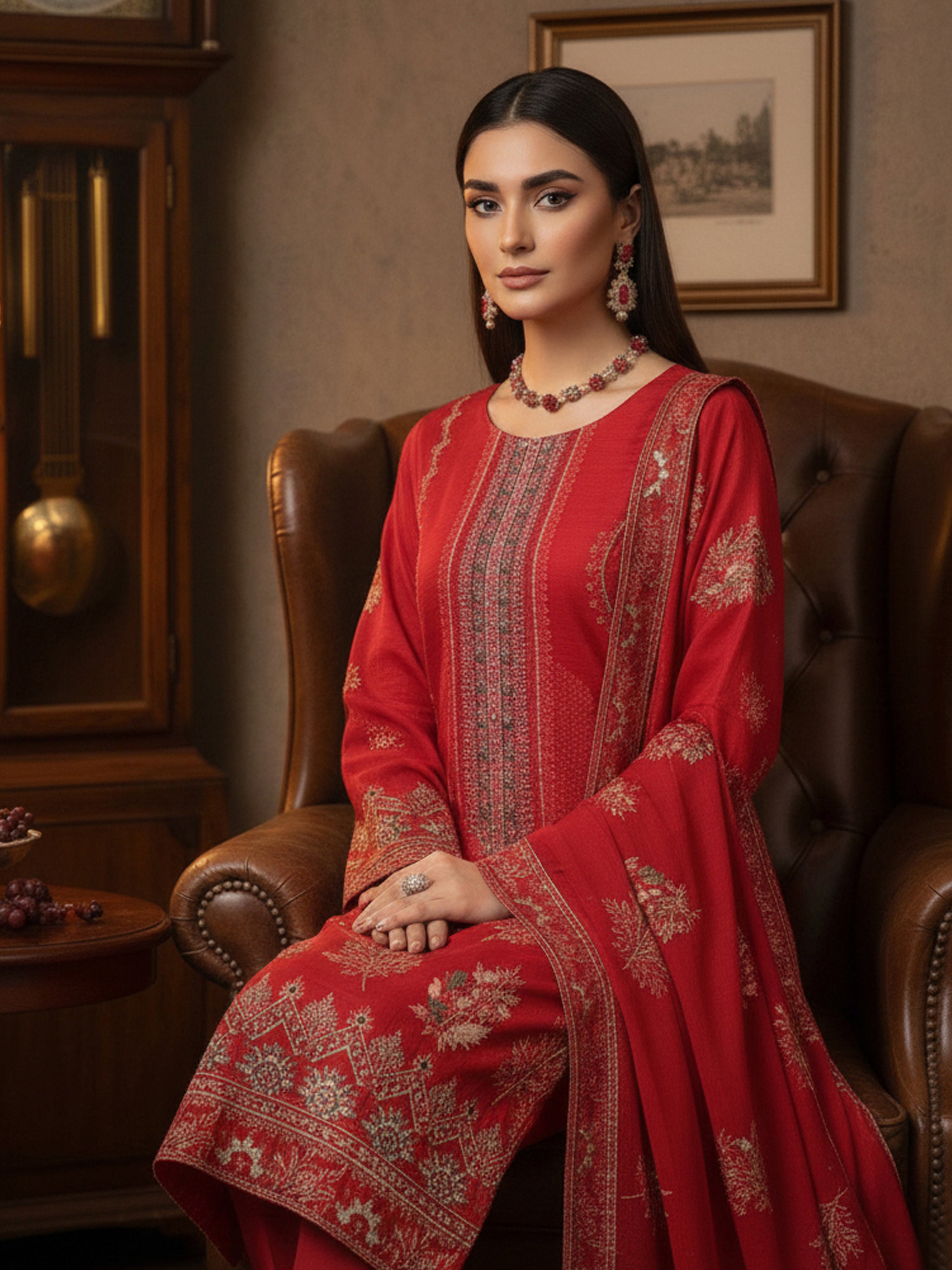 ROSHAN DG-872B4 Unstitched LAWN Collection